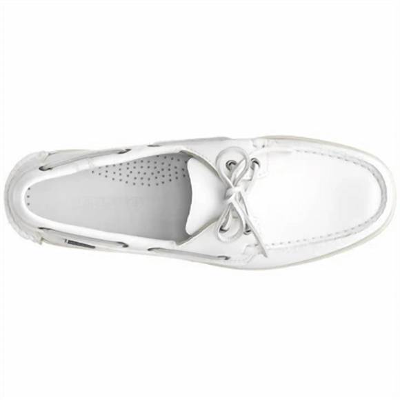 NEW SEBAGO mens portland loafer - medium width in white - Picture 2 of 3